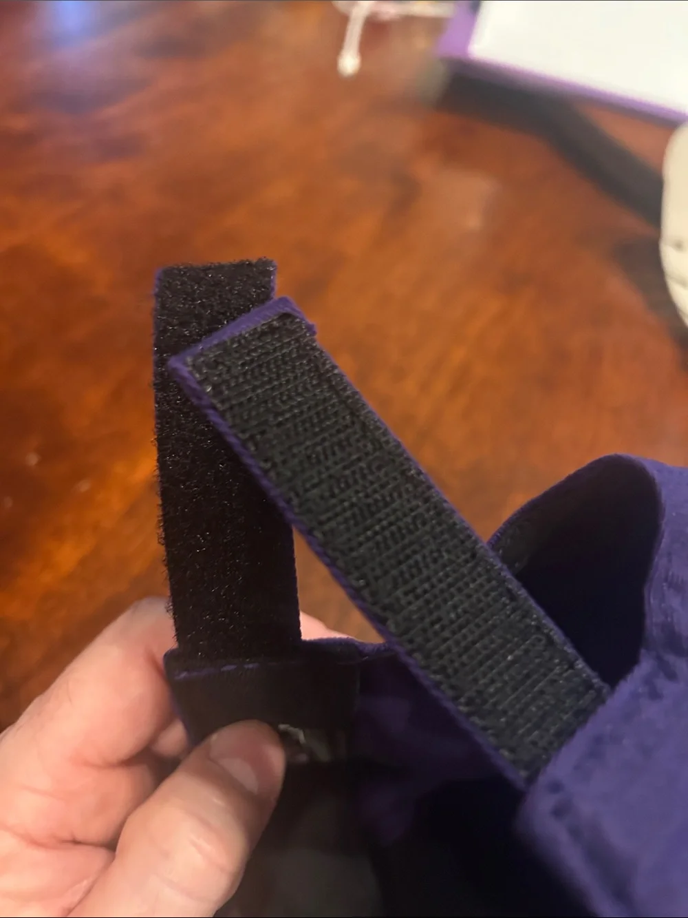 University Of Central Arkansas Bears UCA ‘47 Brand Purple Cap O/S Velcro New!